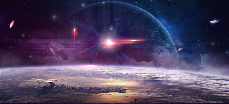 科幻星际酷炫图片，高清JPG与商务/科技PSD设计素材下载
