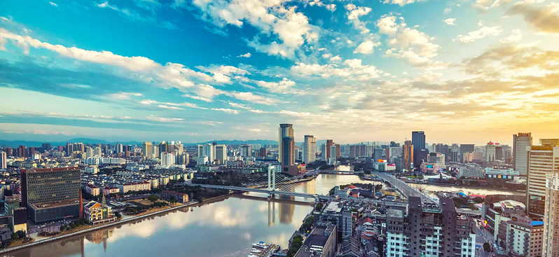 大气城市建筑地产宣传banner，高清JPG与商务/科技PSD素材，一键下载！