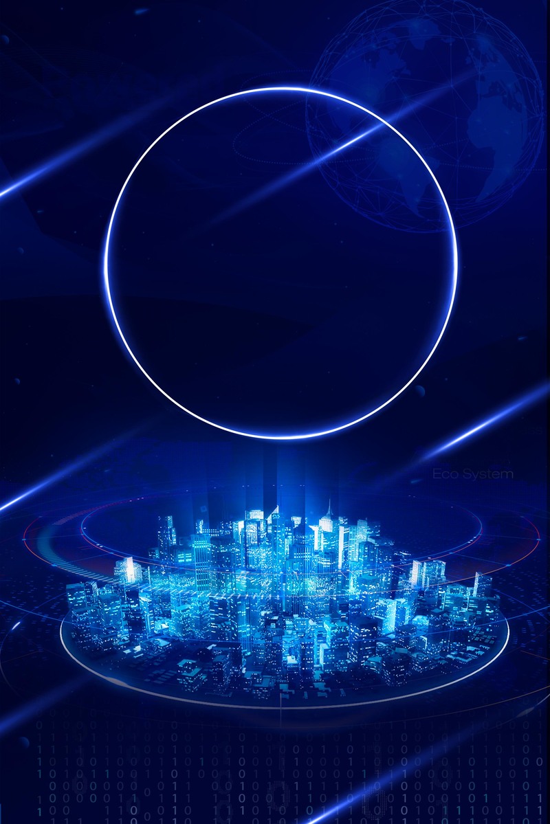 科技创意AI海报设计，高清JPG/PSD素材免费下载