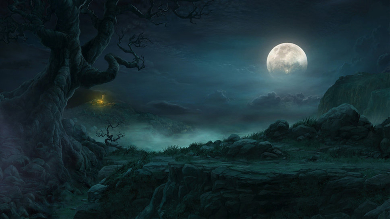 魔幻之夜高清JPG背景图，商务科技设计素材下载
