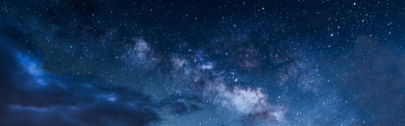 蓝色星空背景高清JPG，商务科技设计素材，一键下载