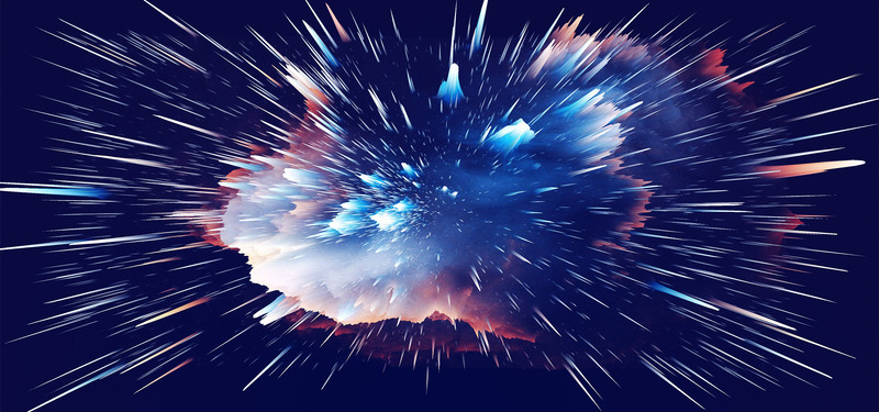 爆炸创意，科技背景图高清JPG/PSD素材，商务科技设计首选下载