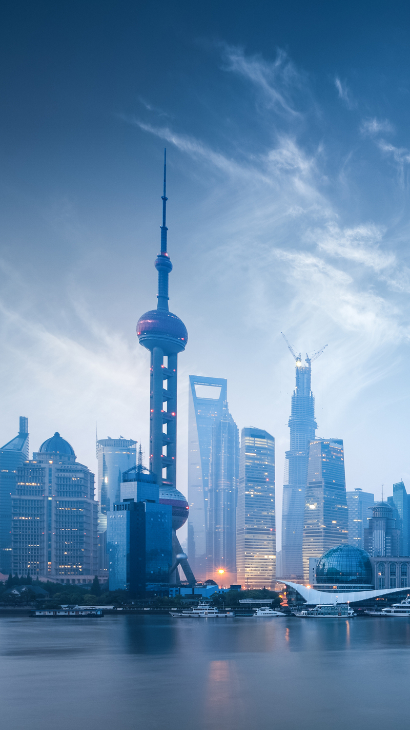 上海商务科技H5背景JPG图片，高清设计素材免费下载