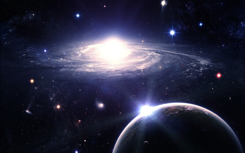 炫酷梦幻宇宙风，大气浩瀚高清JPG图片，商务科技设计素材下载