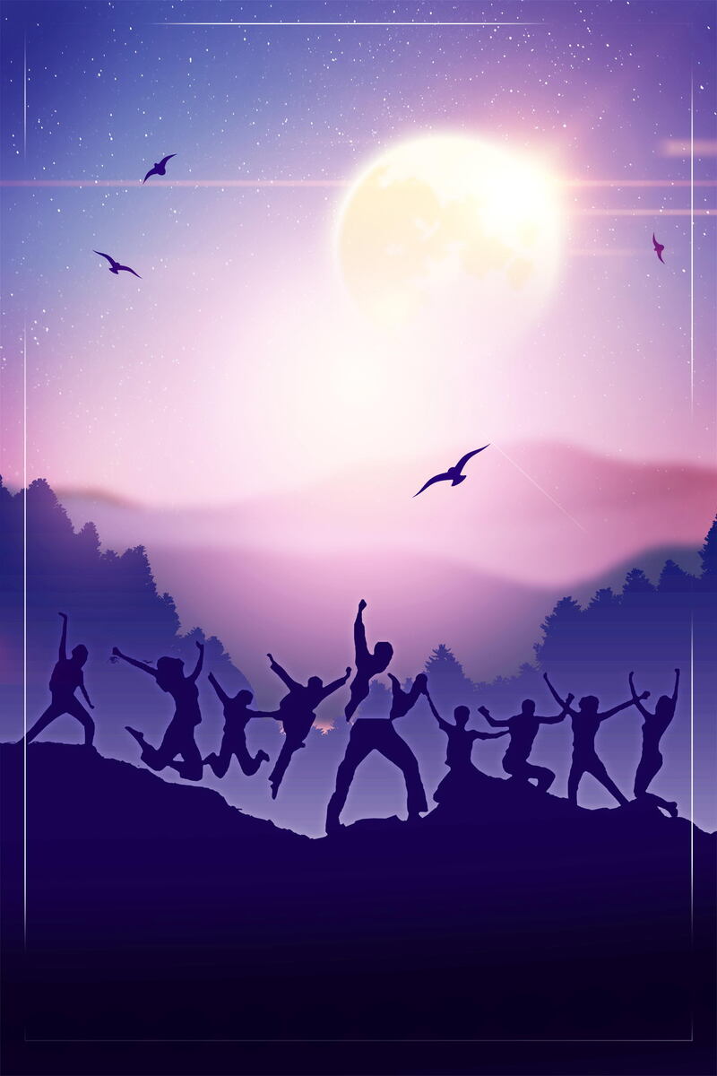 团队精神协作海报背景，高清JPG/商务科技PSD设计素材下载
