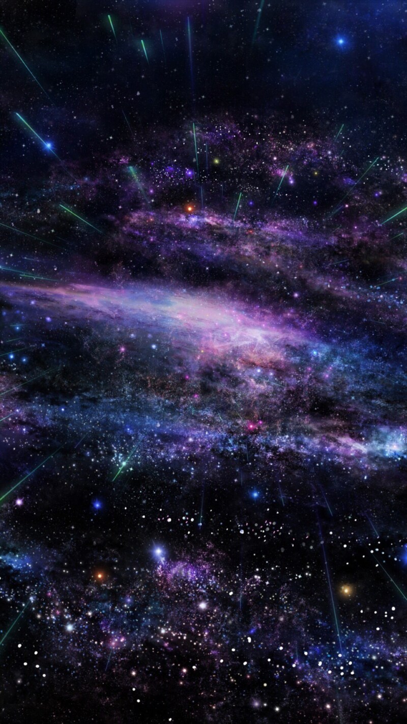 科幻星空H5背景图，高清JPG商务科技素材下载