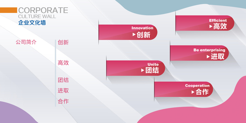 企业文化墙背景素材，高清JPG与商务科技PSD格式，免费下载