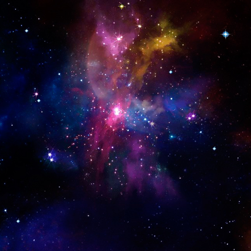 浩瀚星空背景图，高清JPG/PSD商务科技设计素材，一键下载