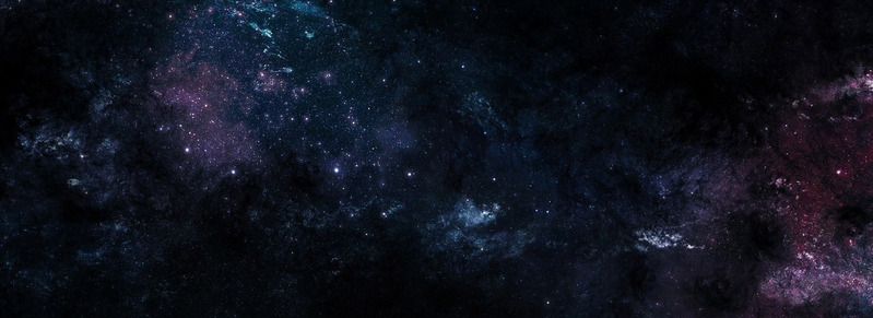 黑色宇宙星空背景banner，高清JPG图片，商务/科技PSD设计素材下载