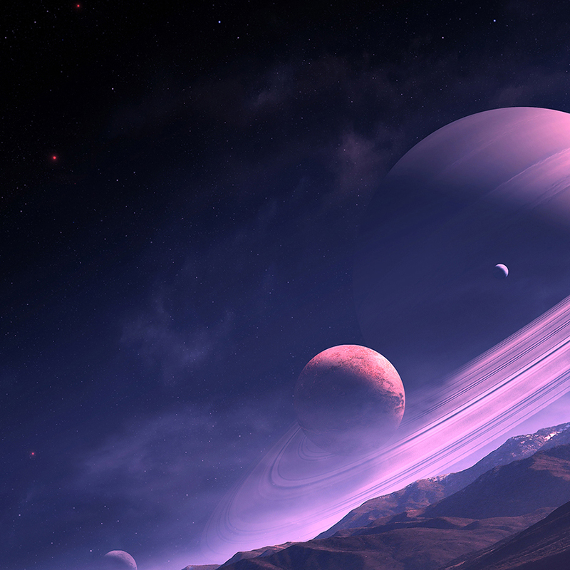 宇宙星球背景高清JPG，大气梦幻商务/科技设计素材下载