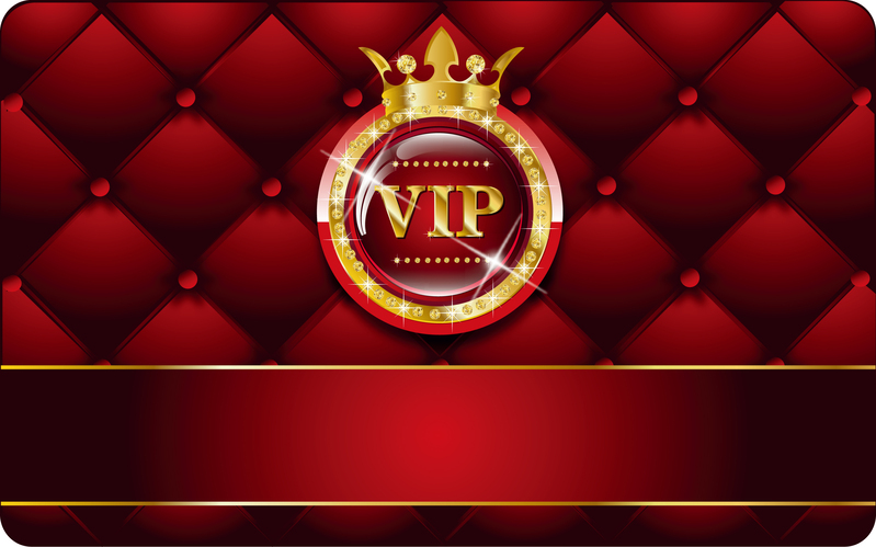 红色尊贵VIP会员卡高清背景素材，商务科技风JPG/EPS下载