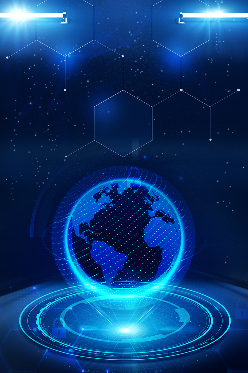 科技感光效灯光背景图，高清JPG与商务PSD设计素材下载