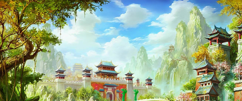 游戏场景背景高清JPG素材下载，商务科技图片设计资源精选