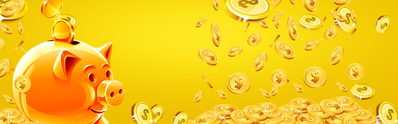金融商务金色海报素材，高清JPG背景图片，商务科技风格，免费下载