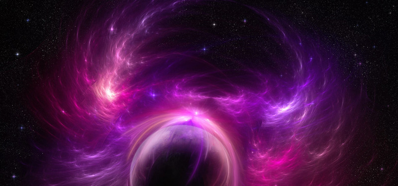 星球科幻科技，紫色娱乐海报背景，商务/科技JPG图片素材，高清下载