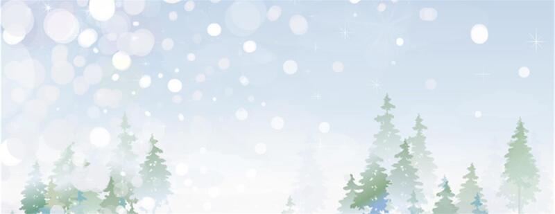 雪景雪乡唯美背景banner海报，高清JPG商务/科技图片素材下载