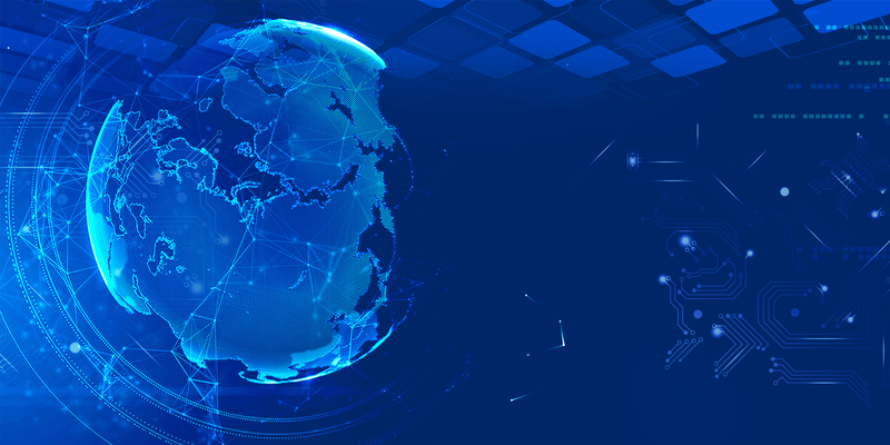 科技星球电路板方格图片，高清JPG与商务PSD设计素材下载