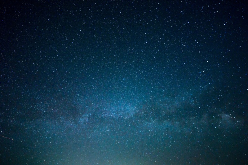 蓝色繁星夜空高清JPG，商务科技图片素材，一键下载