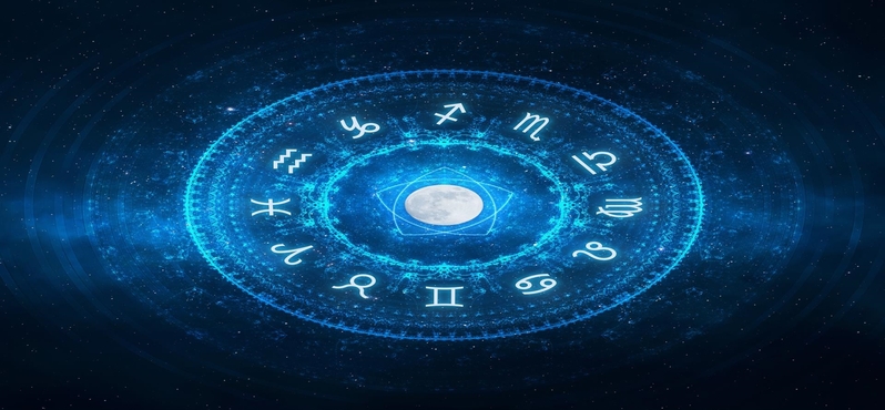 12星座蓝色星空创意背景图片，高清JPG商务/科技设计素材下载