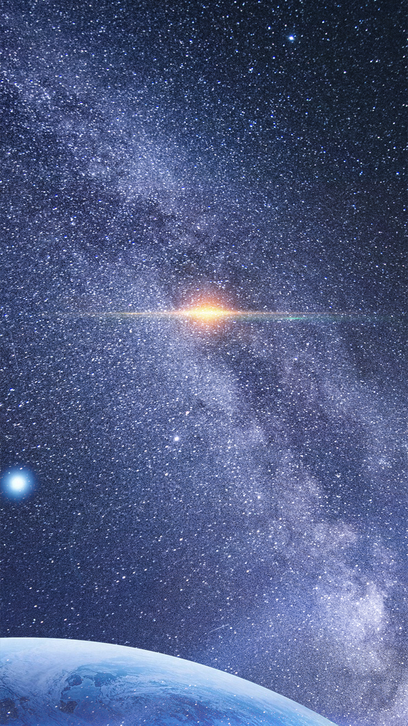 梦幻星空背景图，高清JPG与商务科技PSD设计素材下载