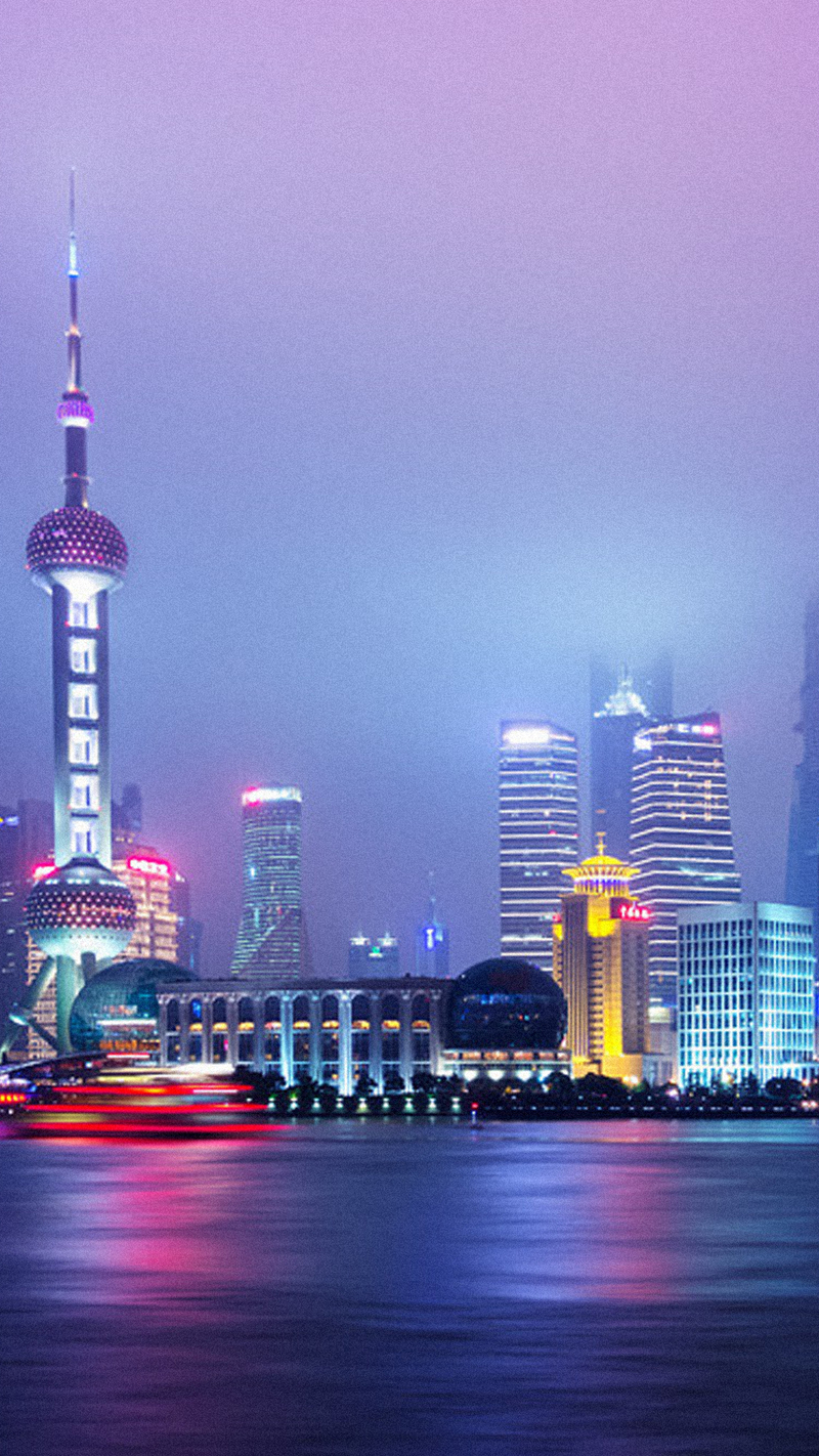 上海商务科技H5背景JPG图片，高清素材免费下载