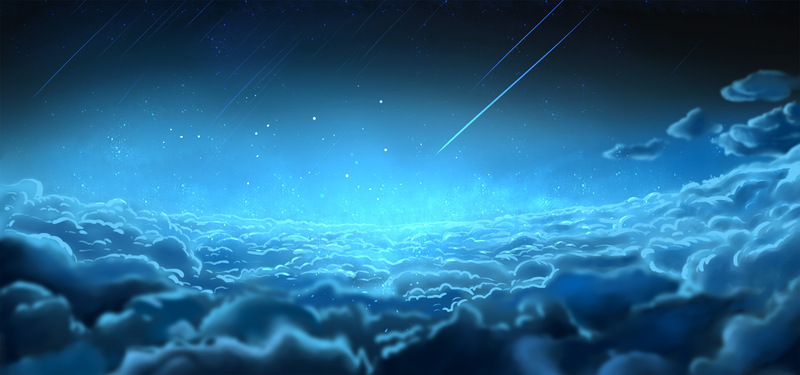 浩瀚星空宇宙背景图片，高清JPG与商务科技PSD设计素材下载