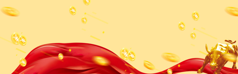 金融商务设计素材，金色海报背景，高清JPG/PSD格式，免费下载
