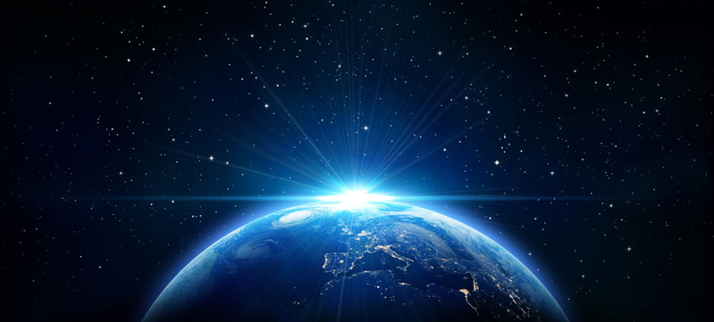炫酷宇宙之光海报背景，高清JPG商务/科技设计素材下载