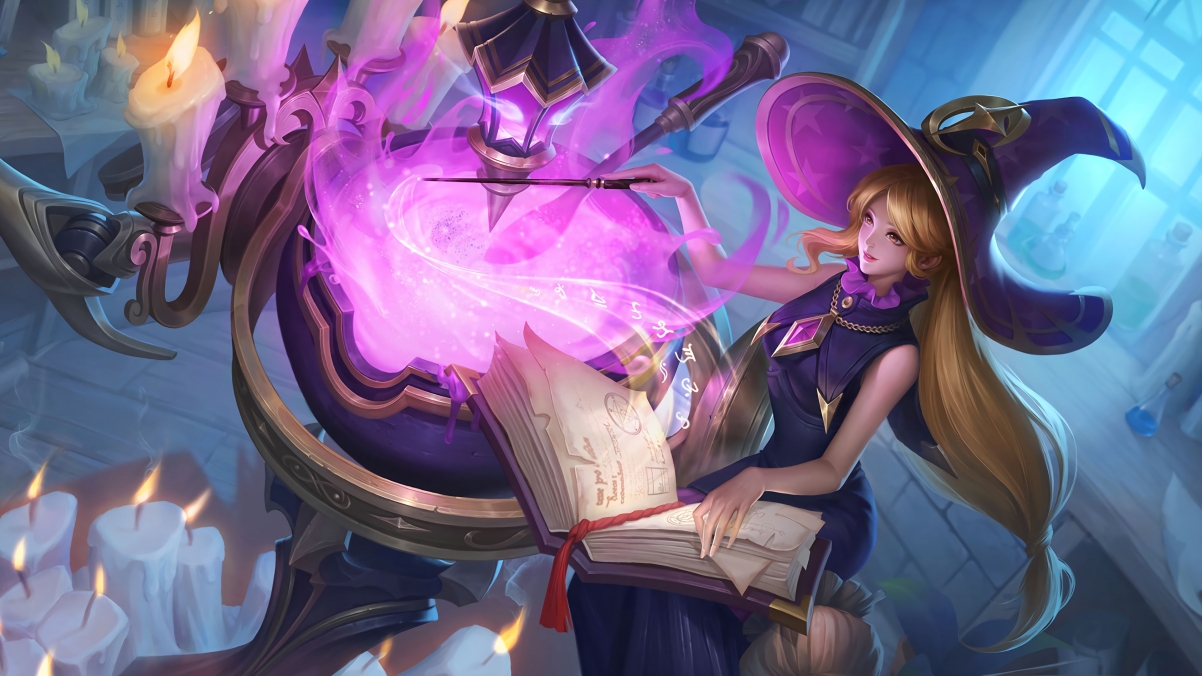 干将莫邪真爱魔法-王者荣耀4K超高清壁纸，3840x2160分辨率下载