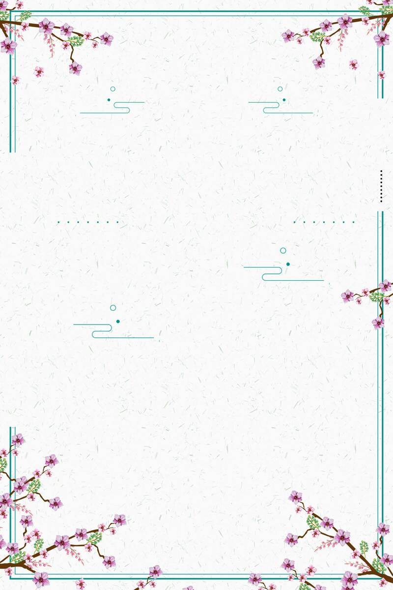 中国风唯美杜鹃花春季旅游海报设计素材，高清JPG与文艺清新PSD格式下载
