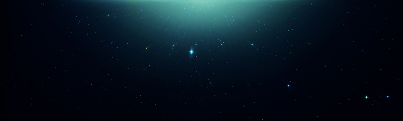 银河系星空极光背景高清JPG，文艺清新设计素材，免费下载