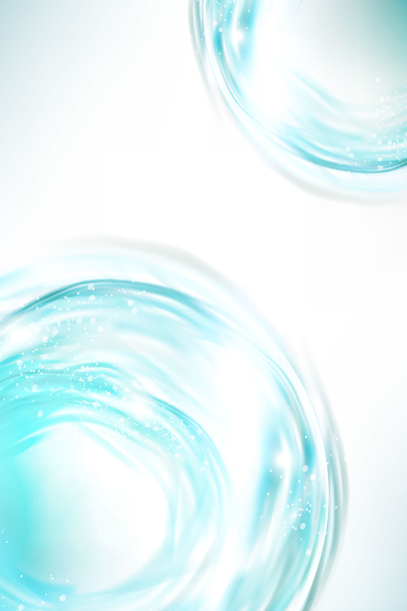 矢量水波海报背景，清新文艺JPG/AI格式设计素材高清下载