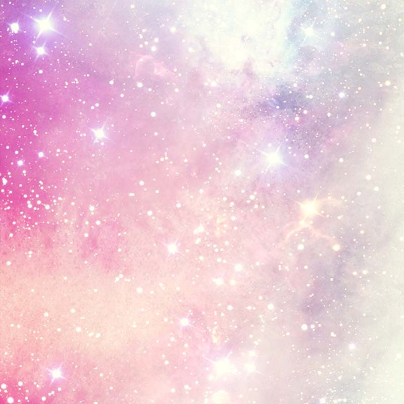 粉色浪漫星空背景JPG高清图，文艺清新设计素材，免费下载