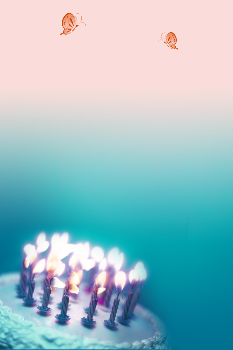 生日蛋糕唯美高清图集，浪漫文艺PSD设计素材，清新下载