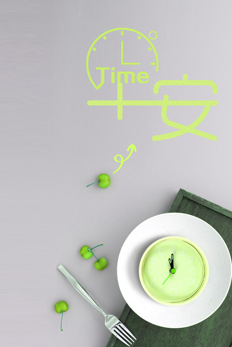 早安！精选清新文艺早餐JPG与PSD设计素材，高清下载