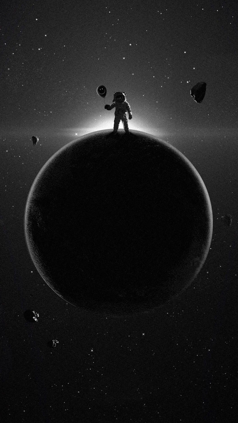 梦幻星空H5背景图片，炫酷黑色高清JPG，文艺清新设计素材下载