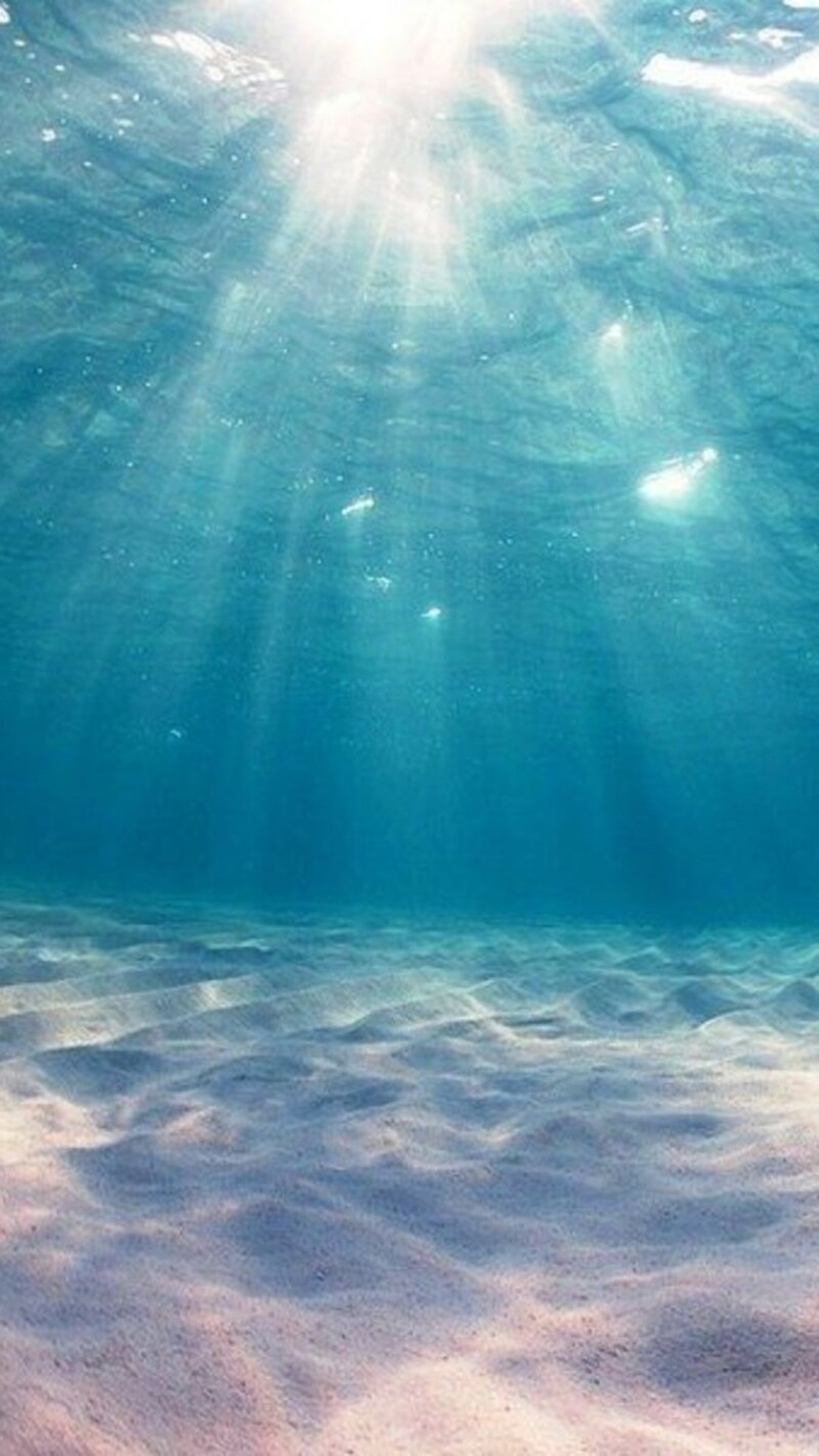 梦幻大海H5背景图，高清JPG，文艺清新，设计素材免费下载