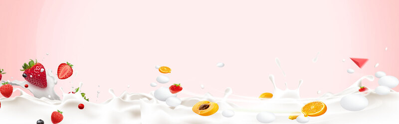 淘宝活动促销酸奶海报，清新文艺JPG/PSD设计素材免费下载