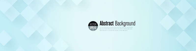 浅色清新正方形Banner设计素材，简约文艺JPG/AI格式高清下载