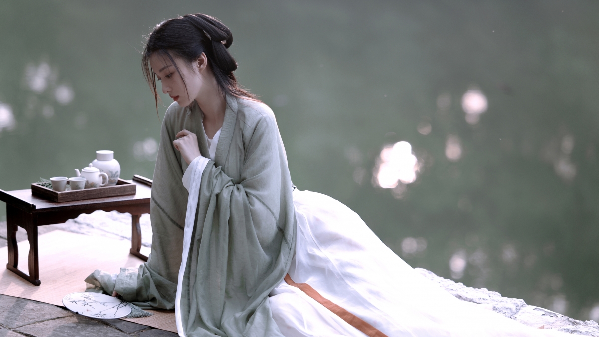 王楚然，绝美古风古装佳人，4K超清壁纸3840x2160，高清下载