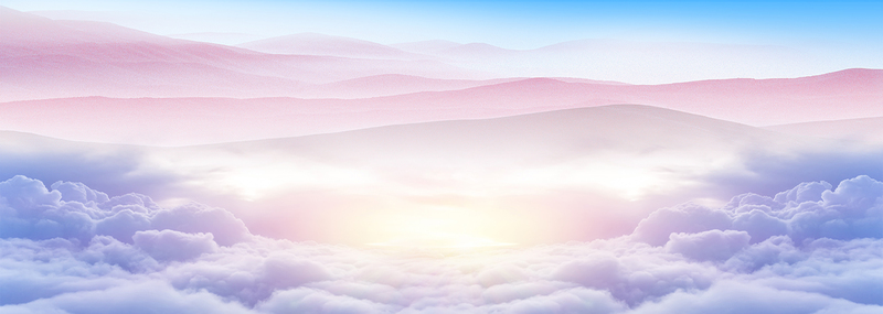 梦幻天空云朵背景，文艺清新JPG图片素材，高清下载