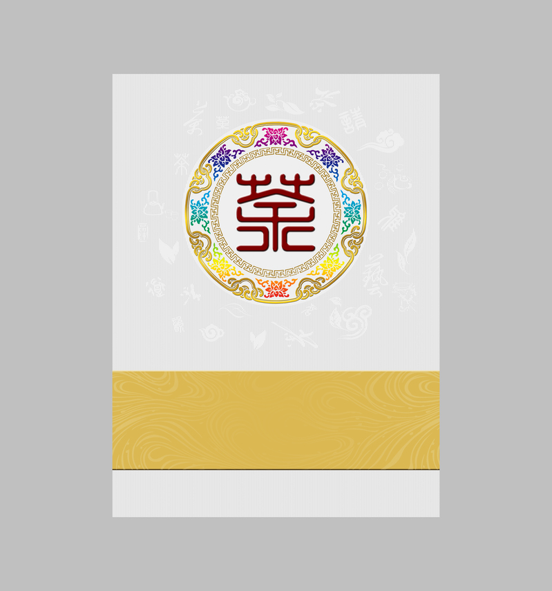 茶韵封面设计素材，高清JPG与清新PSD格式，文艺茶叶包装背景图免费下载