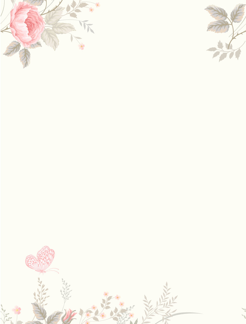 矢量水彩花朵背景图，清新文艺JPG/AI设计素材，高清下载