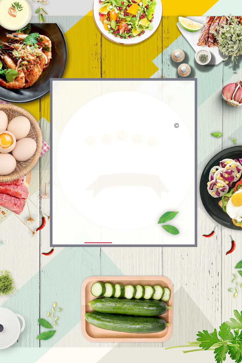 清新蔬果轻食美图，JPG/PSD格式文艺设计素材下载