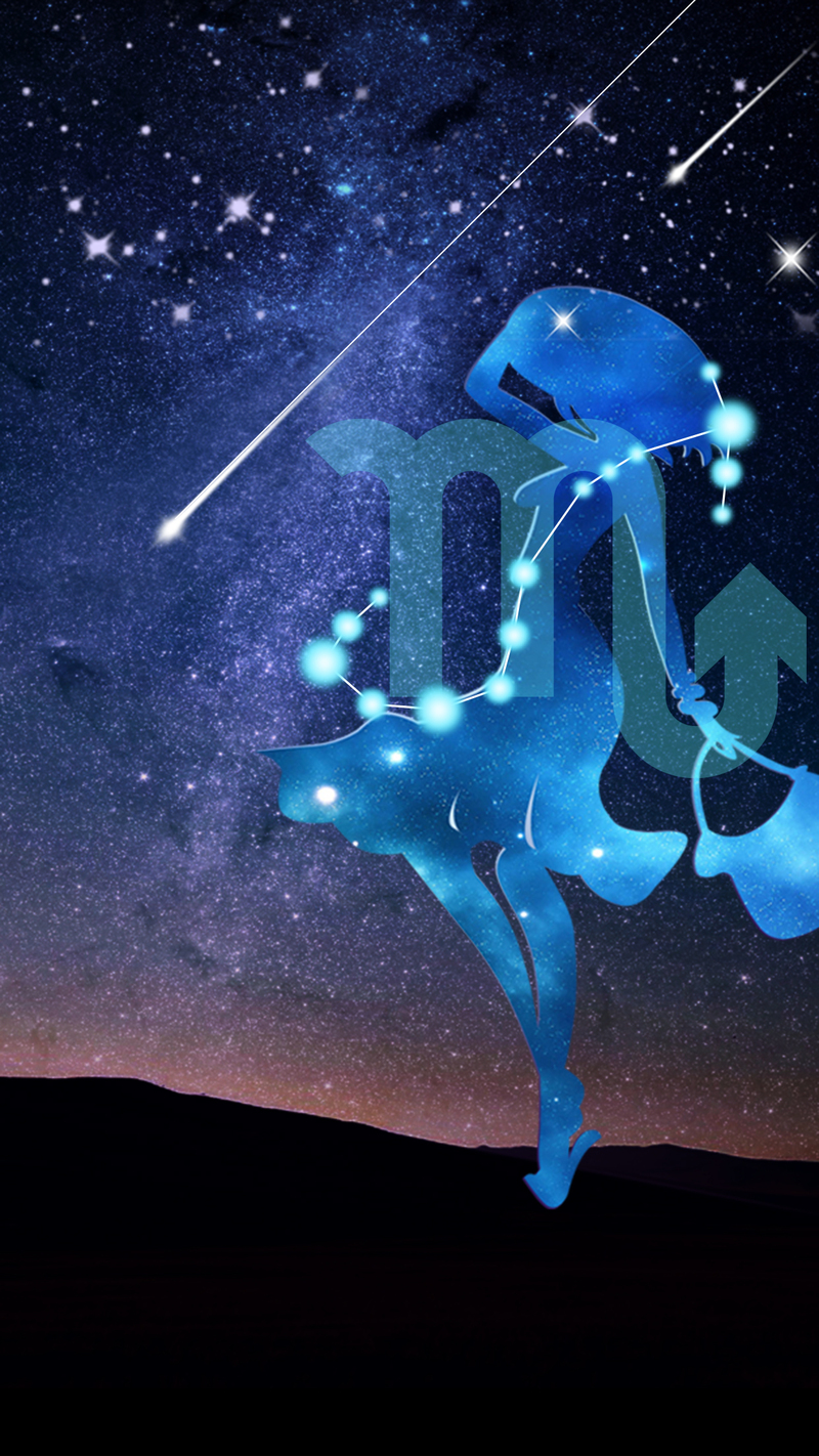 处女座魔幻背景，高清JPG与清新PSD设计素材，免费下载