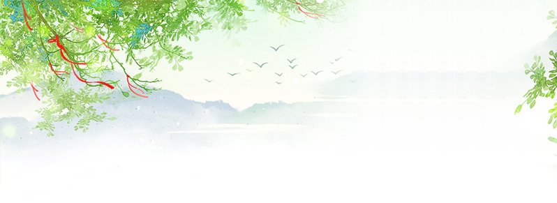 夏日柳绿小清新，文艺风高清JPG/PSD素材免费下载