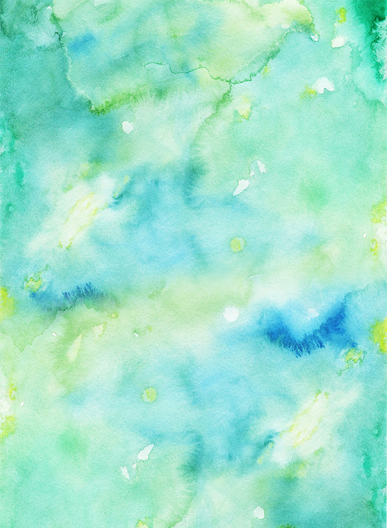 简约创意水彩插图，高清JPG，文艺清新，设计素材下载