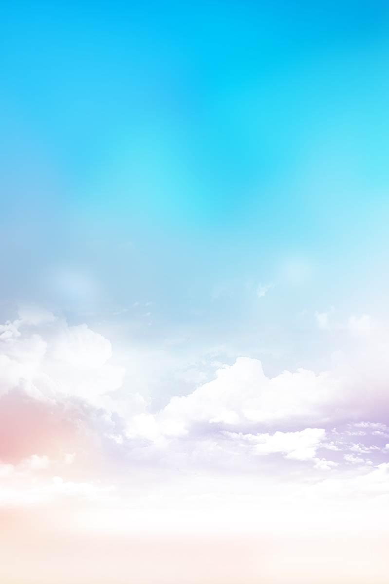 淡雅天空蓝高清JPG，文艺清新图片素材免费下载