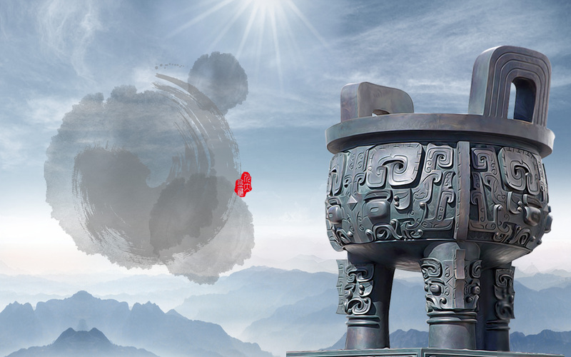 诚信品质，清新文艺背景素材，高清JPG与PSD格式下载