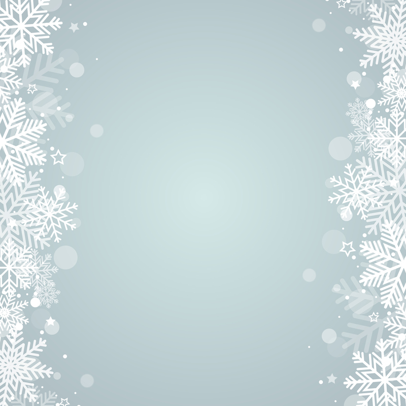 冬季雪花纹理背景矢量图，高清JPG+文艺清新EPS素材下载
